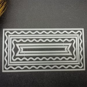 Steel Cutting Dies - Wavy Slimline (Set of 7 dies)