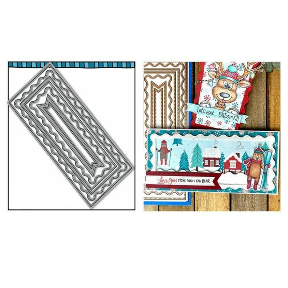 Steel Cutting Dies - Wavy Slimline (Set of 7 dies) LC535 steel dies 1 LC535_steel_dies_1