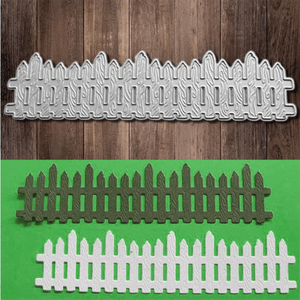 Steel Border Dies - Fence