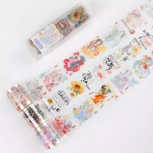 Clear PET Sticker Rolls Set - Girls (Pack of 3 rolls) (PCT-002)