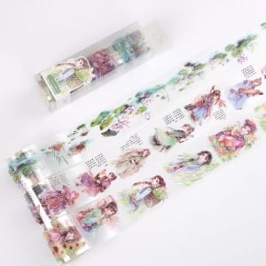 Clear PET Sticker Rolls Set - Girls (Pack of 3 rolls) (PCT-003)