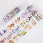 Clear PET Sticker Rolls Set - Girls (Pack of 3 rolls) (PCT-004)