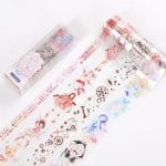 Clear PET Sticker Rolls Set - Girls (Pack of 4 rolls) (PCT-005)