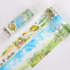 Clear PET Sticker Rolls Set - Landscapes (Pack of 3 rolls) (PCT-015)