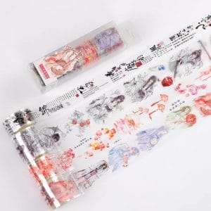 Clear PET Sticker Rolls Set - Girls (Pack of 4 rolls) (PCT-017)