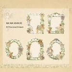 PET Clear Frame Stickers (10 pcs) - Design 3