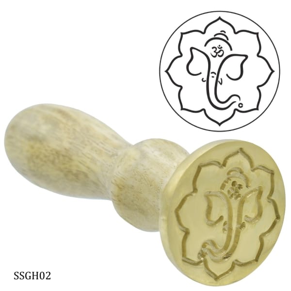 Wax Seal Stamp - Ganpati Design 2