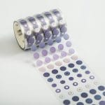 Clear PET Sticker Roll - Dots (Design 9)