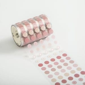 Clear PET Sticker Roll - Dots (Design 8)