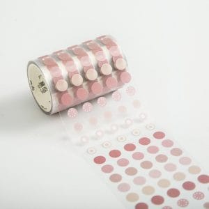 Clear PET Sticker Roll - Dots (Design 8)
