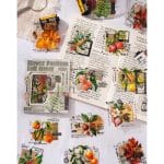 Clear PET Stickers (20 pcs) – Flower Pavillion Fall Street (CJHY)