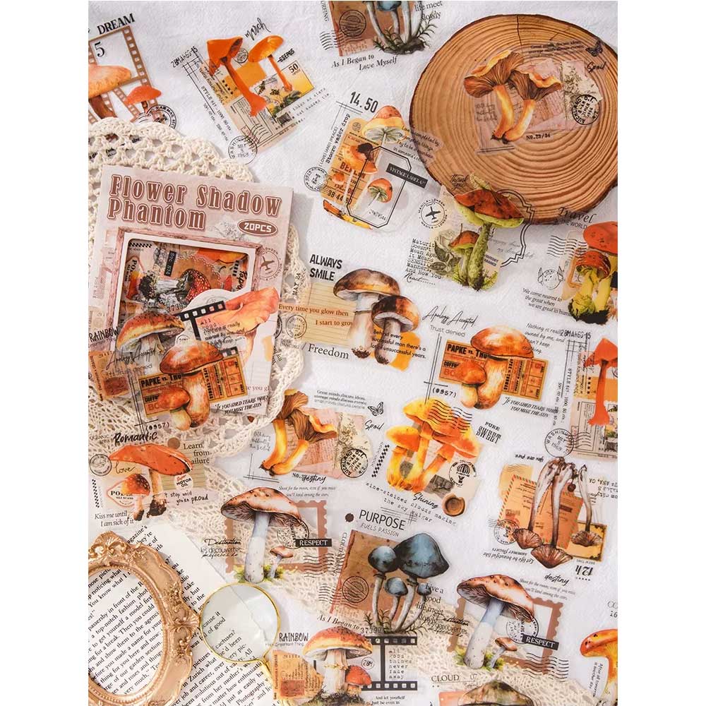 Clear PET Stickers (20 pcs) – Flower Shadow Phantom (CJHY) pet clearSticker 20pcs CJHY flowery shadow phantom 1 Clear PET Stickers (20 pcs) – Flower Shadow Phantom (CJHY)