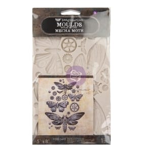 Prima Marketing Finnabair Decor Moulds 5"X8" - Mecha Moth
