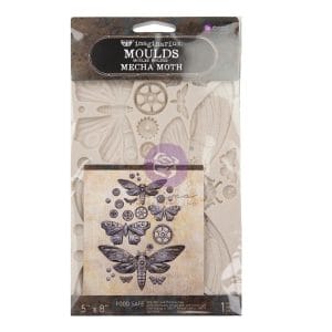 Prima Marketing Finnabair Decor Moulds 5"X8" - Mecha Moth