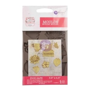 Prima Finnabair Decor Moulds 3.5"X4.5" - Strawberry Milkshake