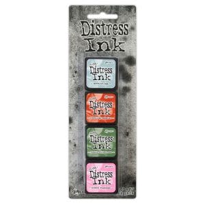 Tim Holtz Mini Distress Ink Pad Kit # 16 (Set of 4)