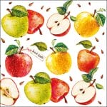 German Decoupage Napkins (5 pcs)  - Sweet Apple