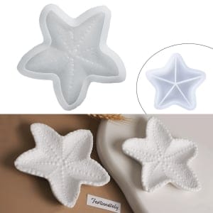 Star Plate or Trinket Dish Silicone Mould