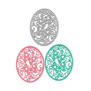 Steel Dies - Oval Butterfly Frame Die