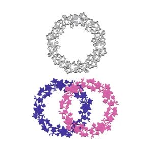 Steel Dies - Leaves Wreath