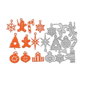Steel Dies - Christmas Ornaments (Set of 10 dies)