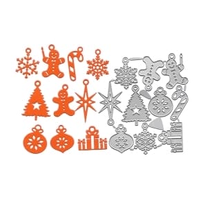 Steel Dies - Christmas Ornaments (Set of 10 dies)