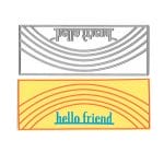 Steel Cutting Dies - Slimline - Rainbow