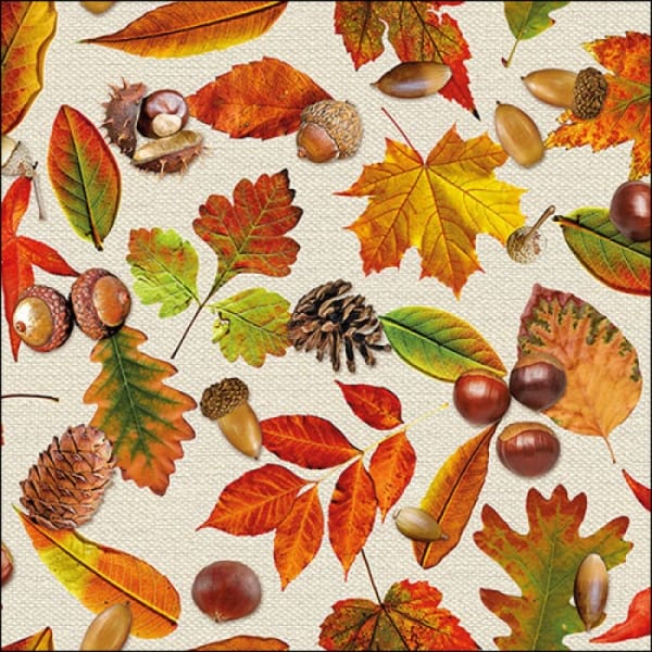 German Decoupage Napkins (5 pcs) - Autumn Festival