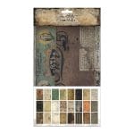 Tim Holtz Idea-Ology Backdrops Double-Sided Cardstock 6"X10" 24/Pkg - Halloween