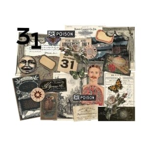 Tim Holtz Idealogy Layers 32/Pkg - Halloween