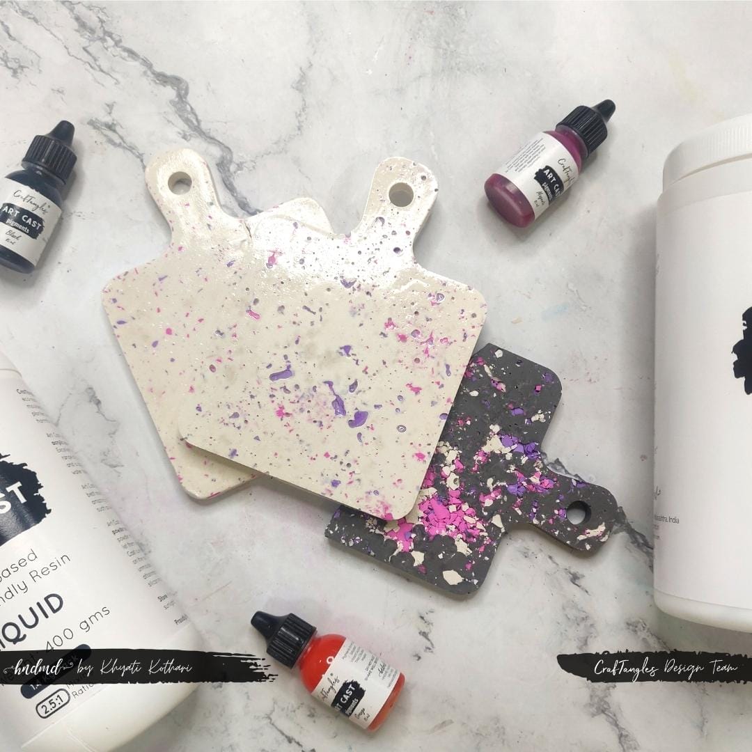 CrafTangles Art Cast (Jesmonite Alternative/ Eco Friendly Resin Alternative) (700 gm pack) 4 sq 4_sq