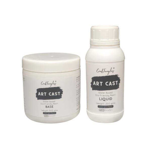 CrafTangles Art Cast (Jesmonite Alternative/ Eco Friendly Resin Alternative) (700 gm pack)