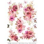 CrafTangles A4 Transfer It Sheets - Spring Flowers 33