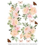 CrafTangles A4 Transfer It Sheets - Spring Flowers 35