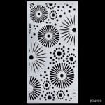 4 by 8 inches Stencil - Mandalas