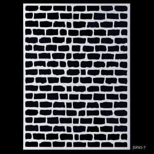 A5 Stencil - Bricks