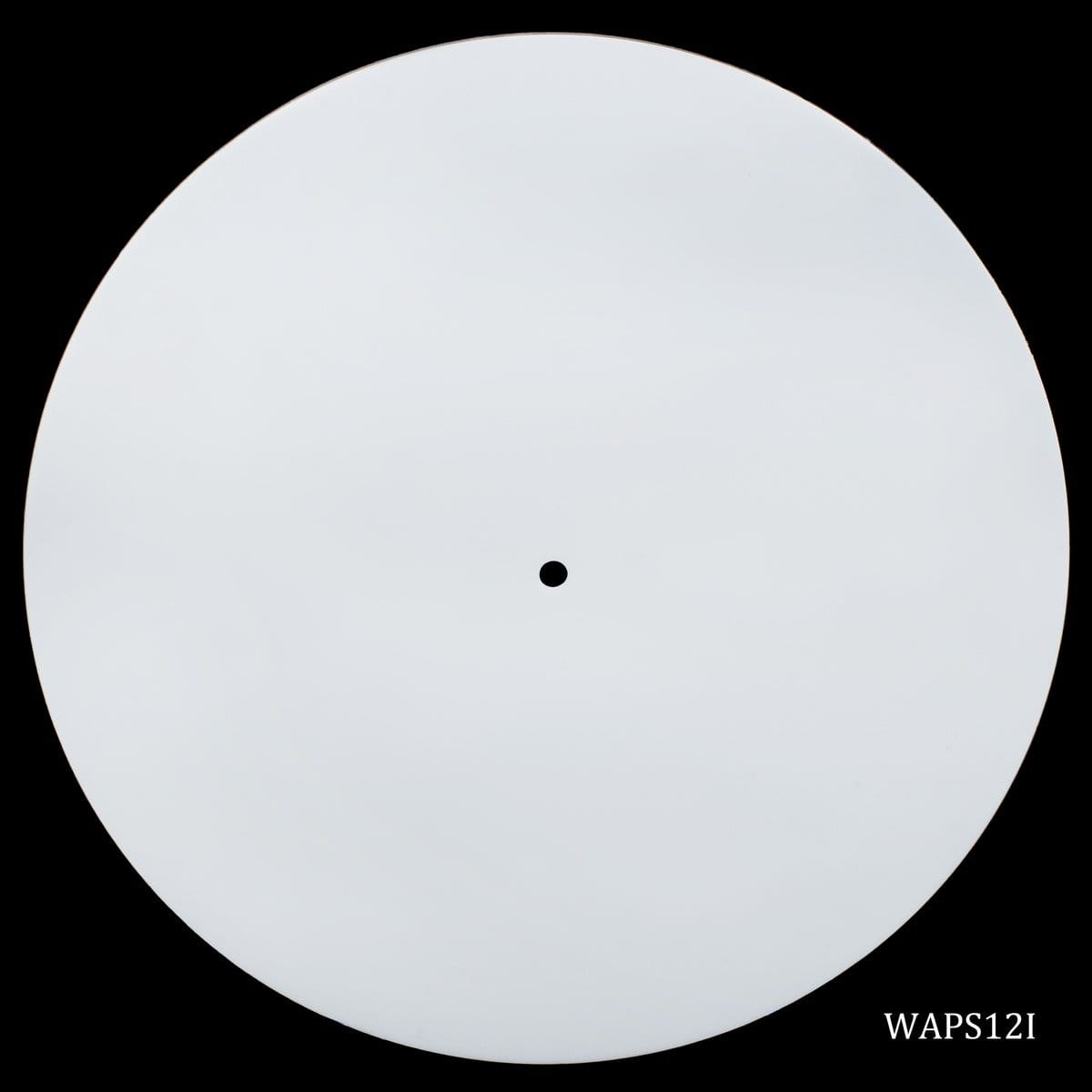 White Acrylic Clock Base - Circle (12 inches) WAPS12I acrylic base White Acrylic Clock Base - Circle (12 inches)