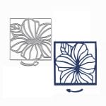 Steel Background Dies - Floral Frame (XY1065)
