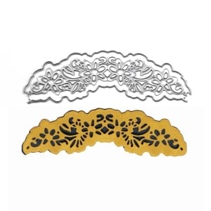 Steel Border Dies - Floral Edge (Set of 3 dies)
