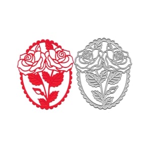 Steel Dies - Floral Frame (XY837)