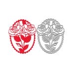 Steel Dies - Floral Frame (XY837)