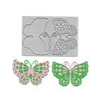 Steel Cutting Dies - Layered Butterfly
