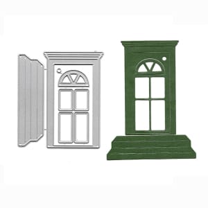 Steel Background Dies - Door (Set of 4 dies)