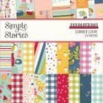 Simple Stories Double-Sided Paper Pad - Summer Lovin (6"X8" 24/Pkg)