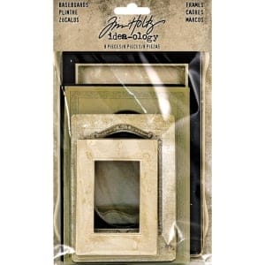 Tim Holtz Ideaology Baseboard Frames 8/Pkg
