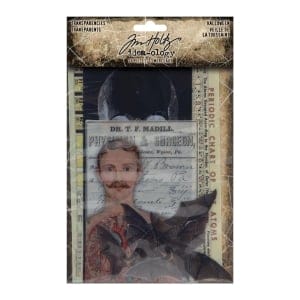 Tim Holtz Idealogy Transparencies 11/Pkg - Halloween