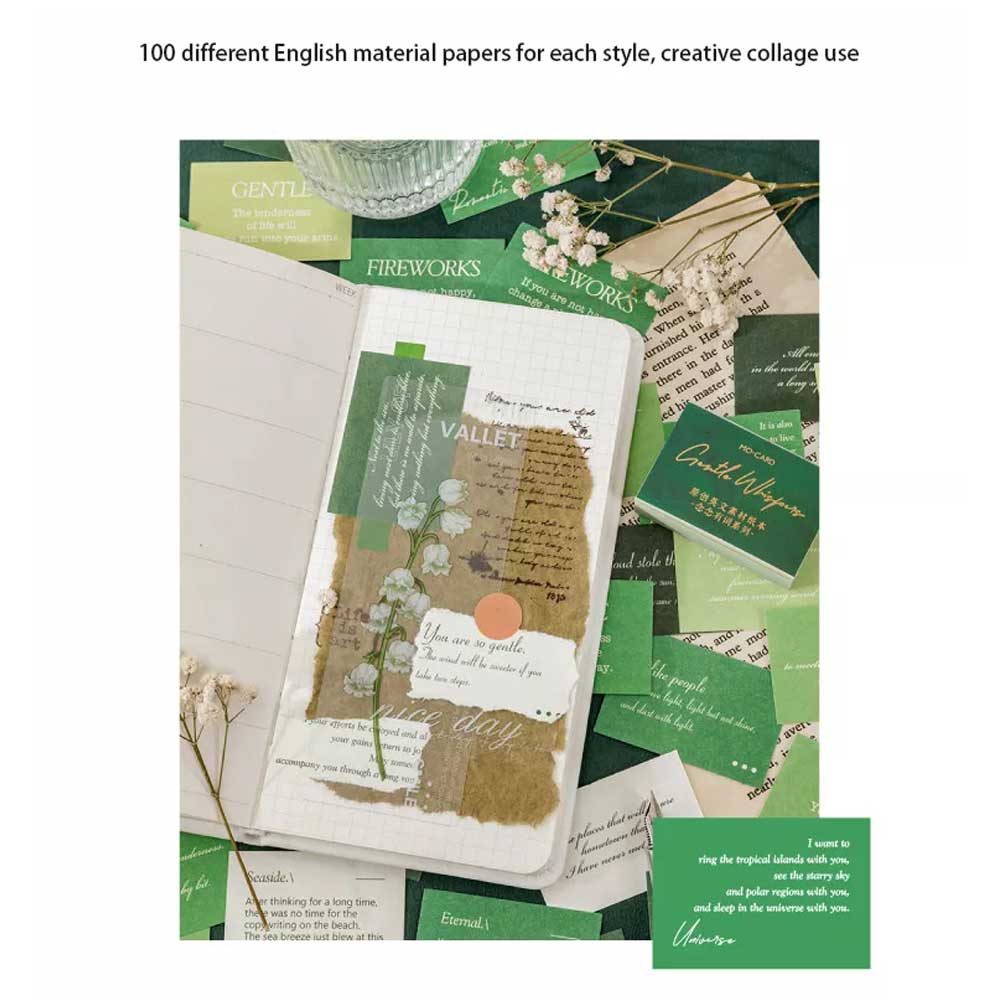 Journal Ephemera Quotes Pack (100 pcs) - Silent Projection 100pcs quotes 4 100pcs_quotes_4
