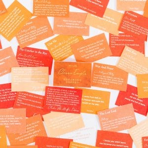 Journal Ephemera Quotes Pack (100 pcs) - Classic Excerpts