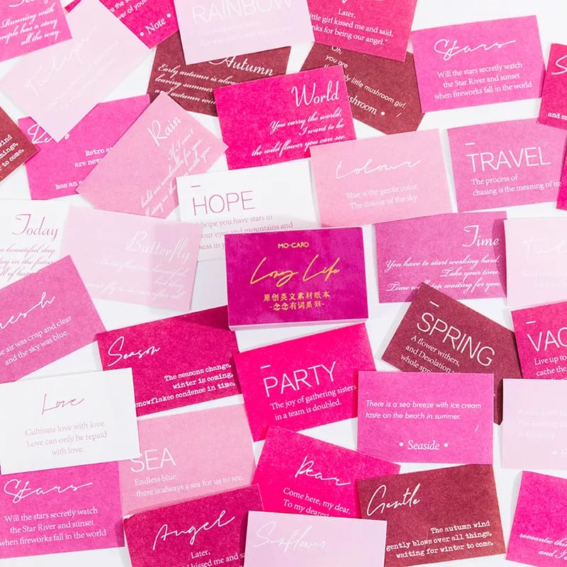 Journal Ephemera Quotes Pack (100 pcs) - Long Life 100pcs quotes journalling MMK12E108B Journal Ephemera Quotes Pack (100 pcs) - Long Life