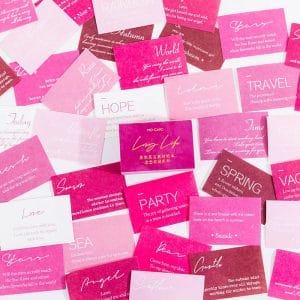Journal Ephemera Quotes Pack (100 pcs) - Long Life